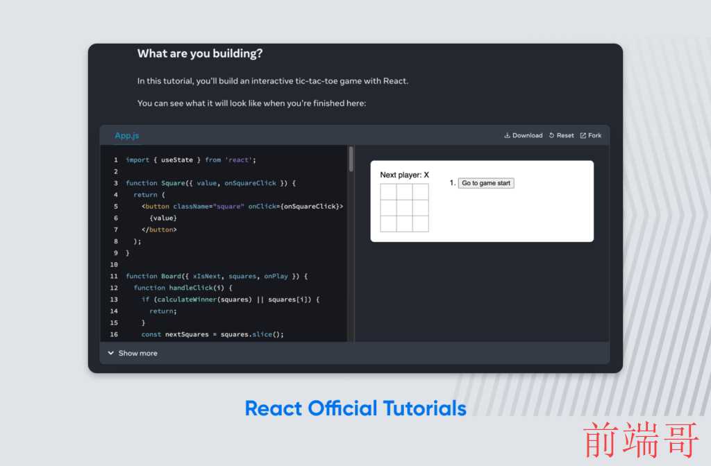 React-Official-Tutorials